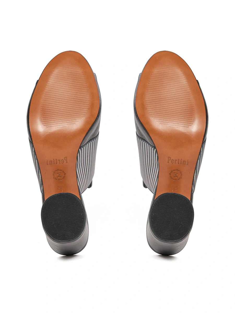 Мюли с открытым носком